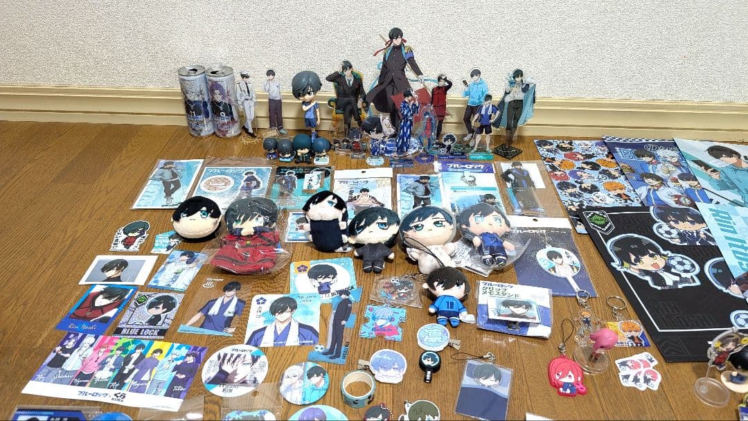値下げブルーロック糸師凛他キャラクターグッズ大量まとめ売り(新品・未開封あり)