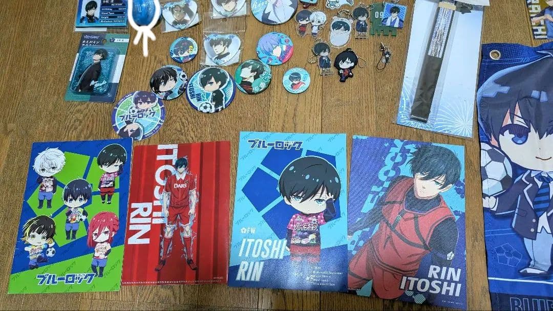 値下げブルーロック糸師凛他キャラクターグッズ大量まとめ売り(新品・未開封あり)