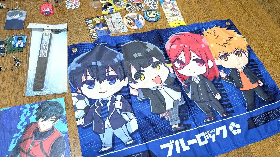 値下げブルーロック糸師凛他キャラクターグッズ大量まとめ売り(新品・未開封あり)