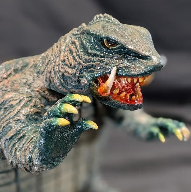 昭和ガメラ（海洋堂）ソフビ ガレージキット塗装済完成品