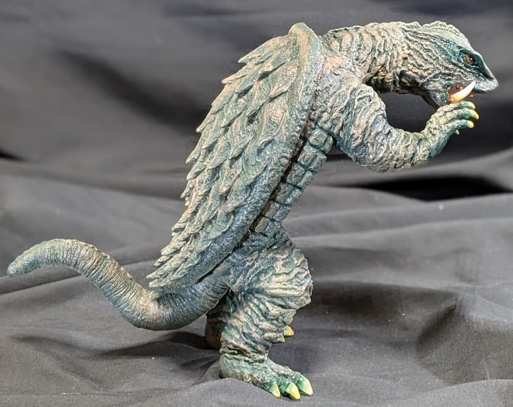 昭和ガメラ（海洋堂）ソフビ ガレージキット塗装済完成品