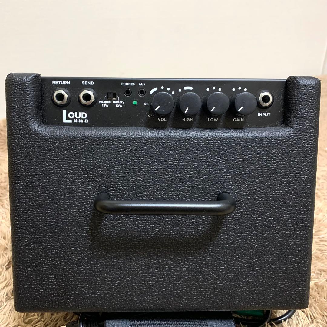 極美品 MODEGEAR LOUD MINI-B ベースアンプ＋純正電源付