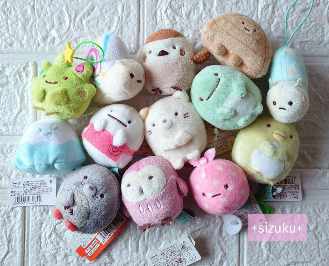 【新品〜美品・38体】すみっコぐらし てのりぬいぐるみ まとめ売り