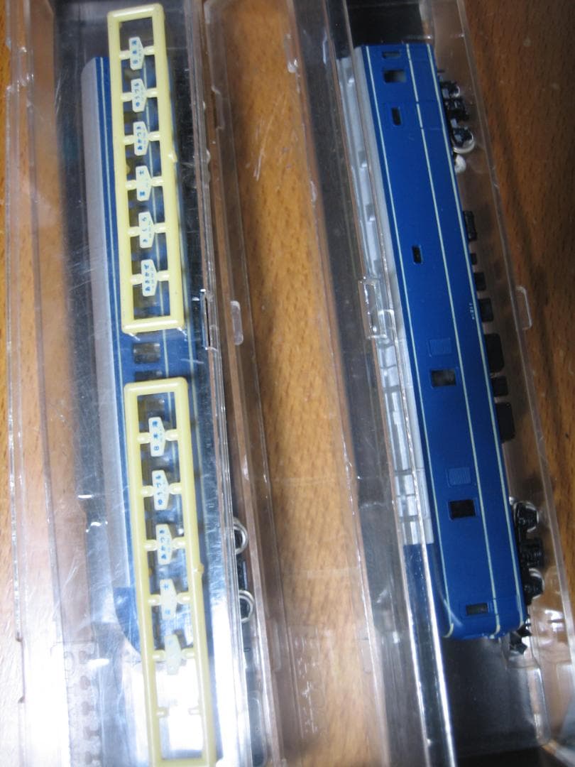 N／関水金属・KATO／黎明期20系寝台客車モデル2輌／プラ製トレインマーク付属