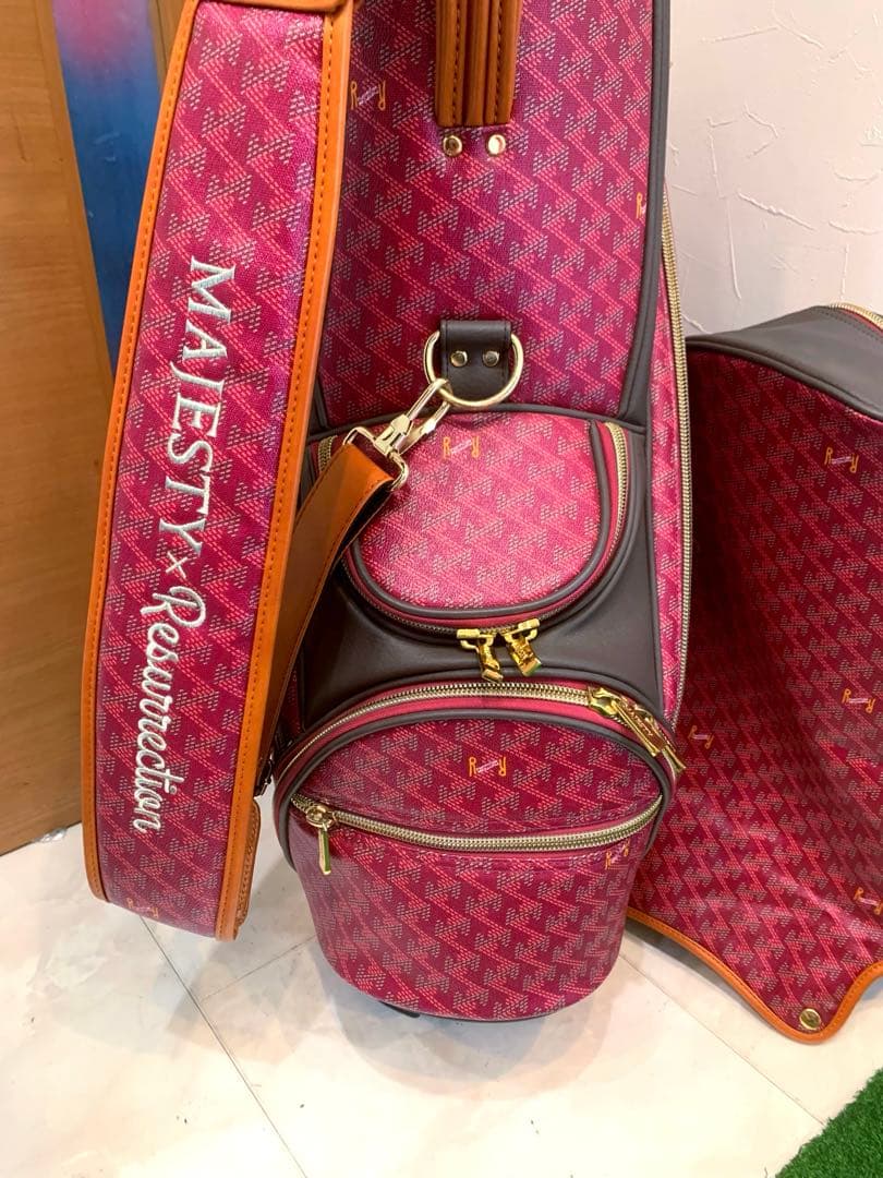 希少　完売　美品　限定モデル　レザレクション　マジェスティー　キャディバッグ