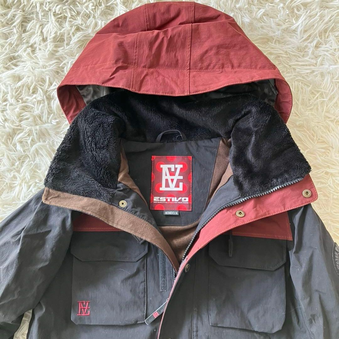 #3E✨ESTIVO✨スキー スノボ ウェア 上下 レディースM