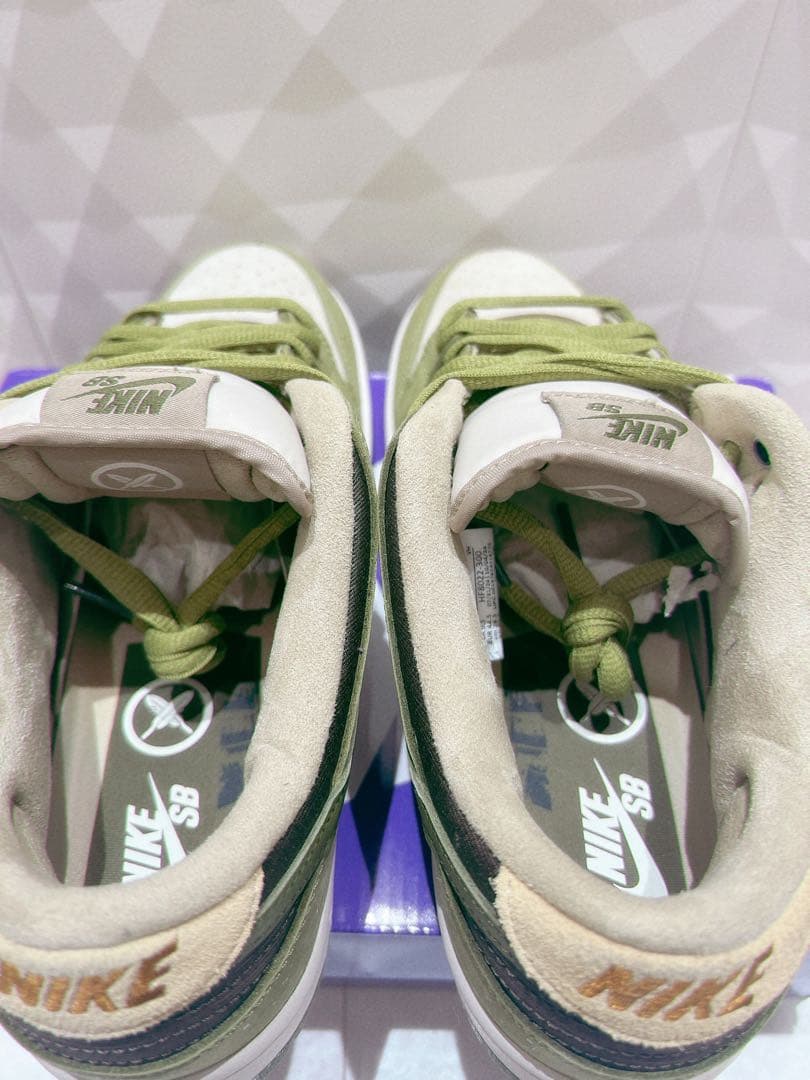 Nike SB Dunk Low Pro Matcha × パーカー セット