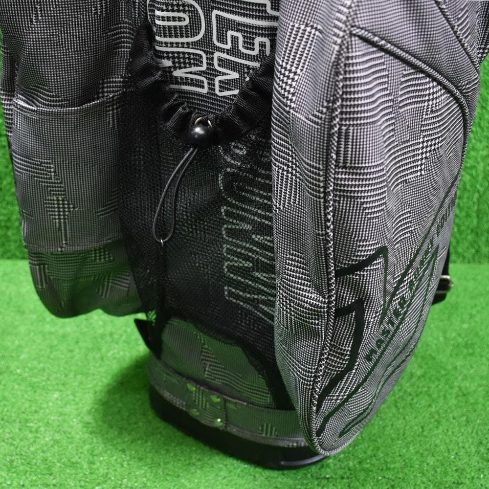 マスターバニーエディション/ゴルフ キャディバッグ９型【グレンチェック】美品！