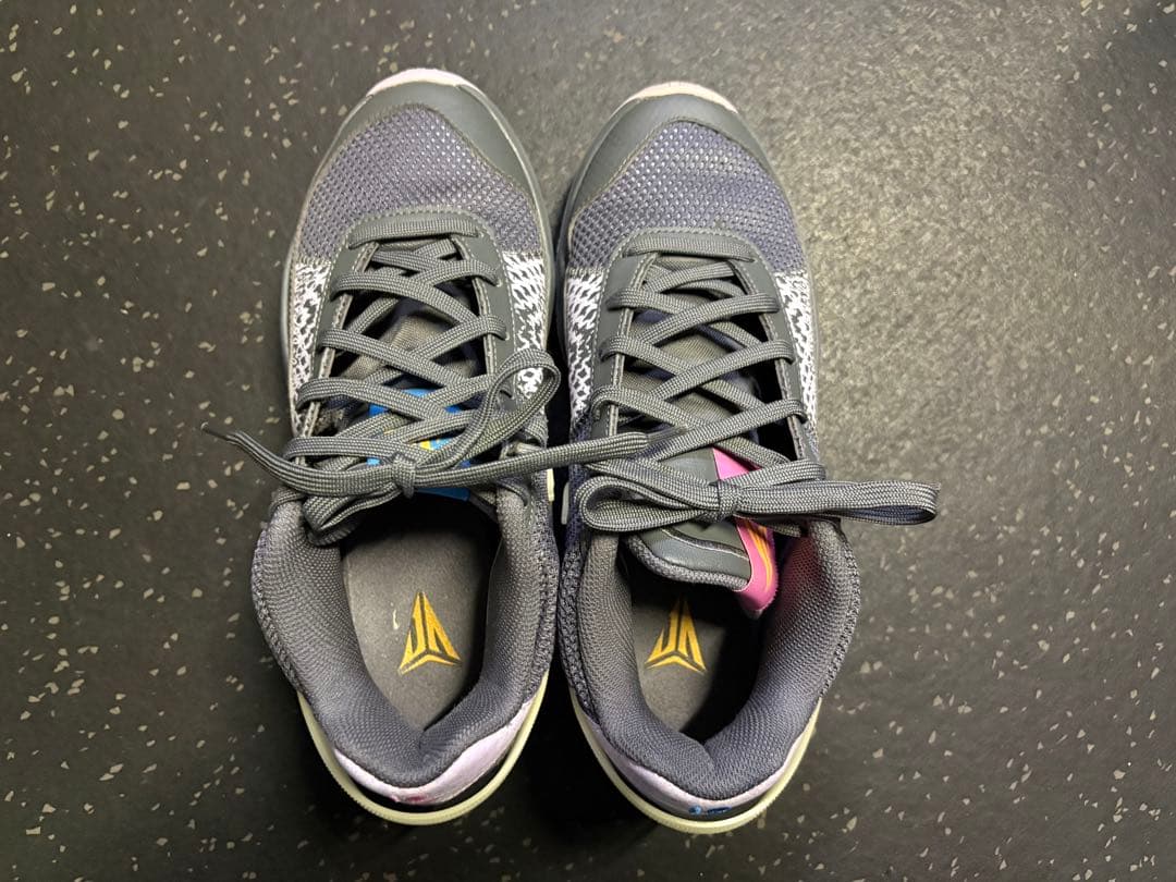 NIKE JA1 ジャ1 バスケットシューズ グレー 27cm バッシ