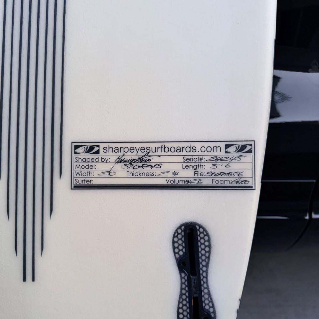 シャープアイ サーフボード ショートボード ストームズ 5'6 EPS