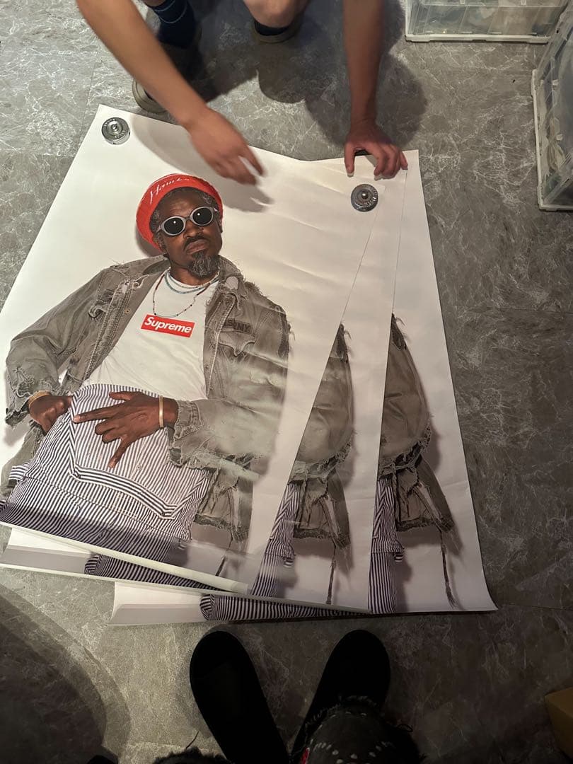 【極美品・即完売】Supreme × André 100 限定ポスター