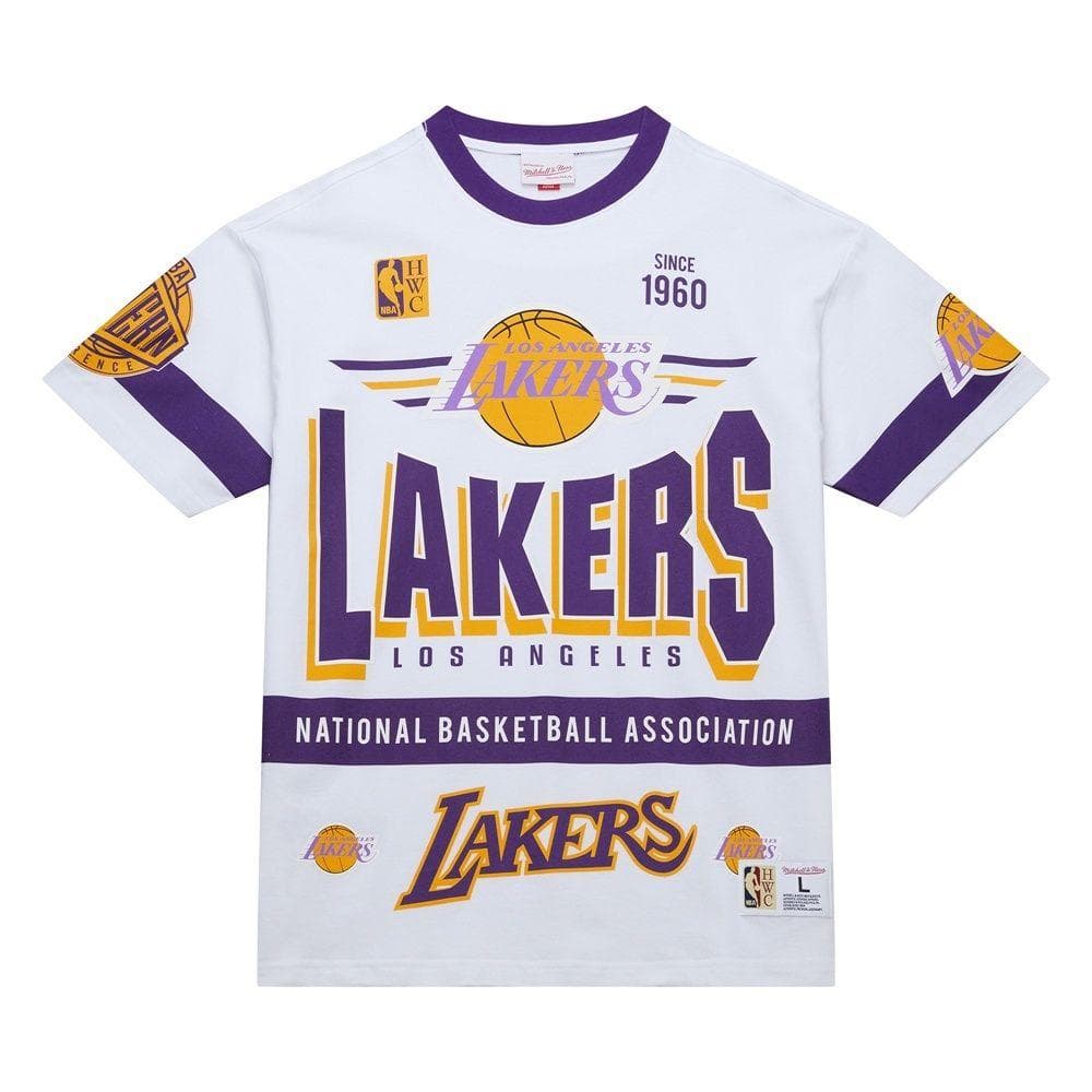 NBA LAKERS 八村塁レイカーズ両面プリントT新品USA Sサイズ