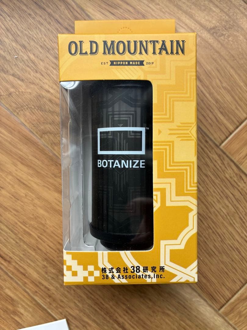 BOTANIZE × OLDMOUNTAIN MIYABI Black 38灯