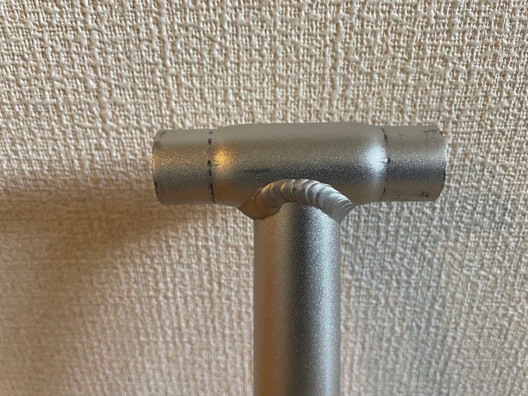 DAHON純正 T-BARハンドルポスト 330㎜ 8° シルバー 美品