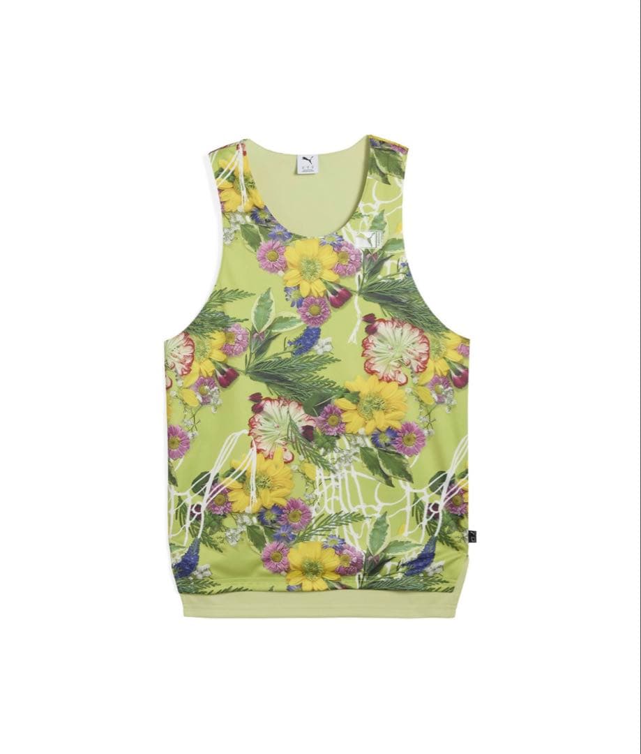 【PUMA 】メンズ バスケットボール ダンク イン フローラル 半袖 シャツ