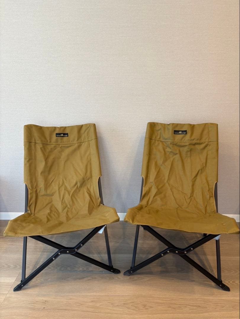 ogawa オガワ ローチェア II 70サンドベージュ 2脚セット