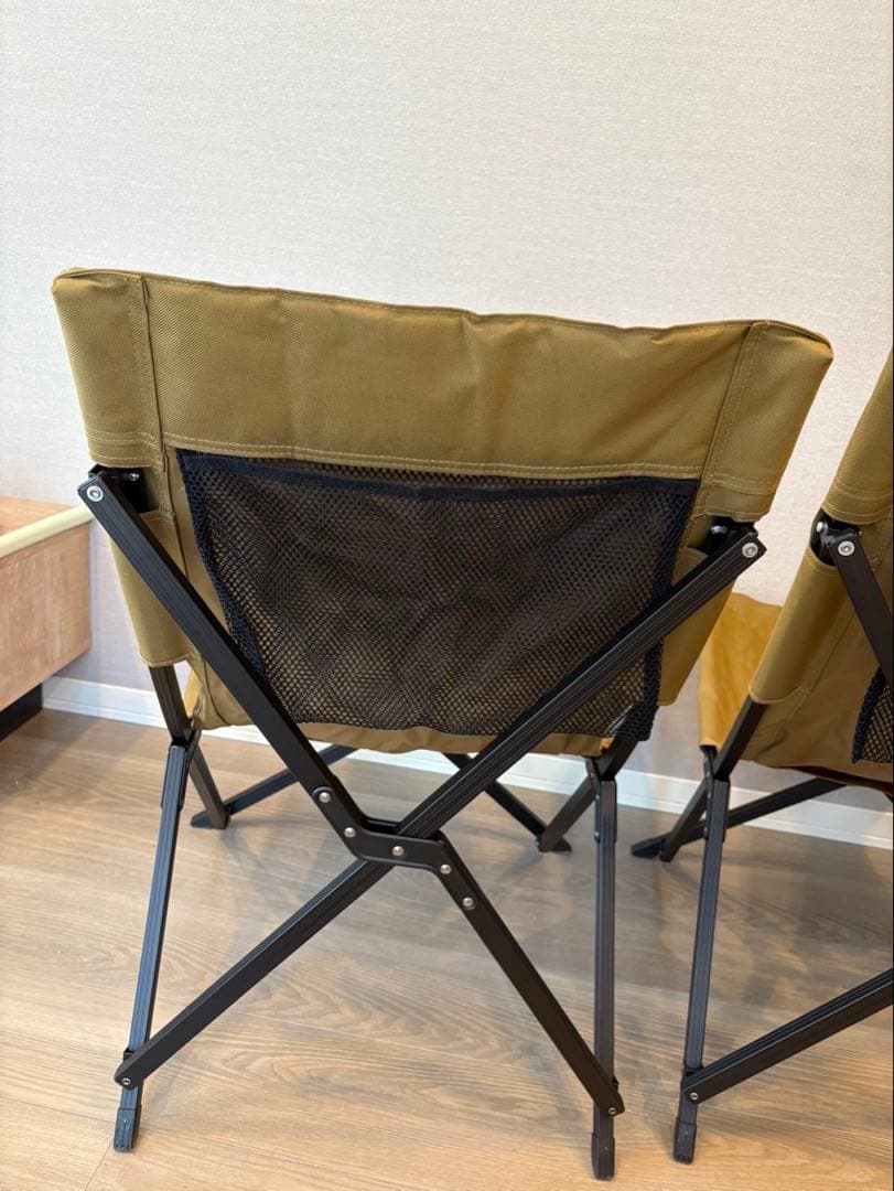 ogawa オガワ ローチェア II 70サンドベージュ 2脚セット