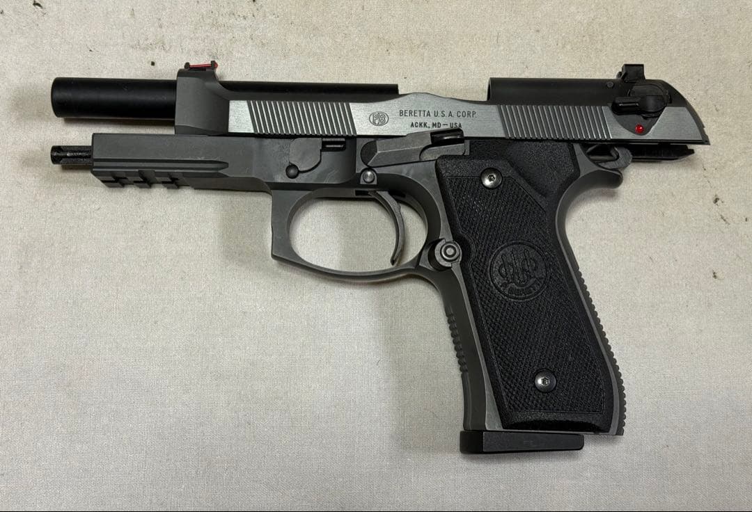 HW樹脂WA ベレッタM92FS ブリガディアエリート オマケ 訳有美品 (2)