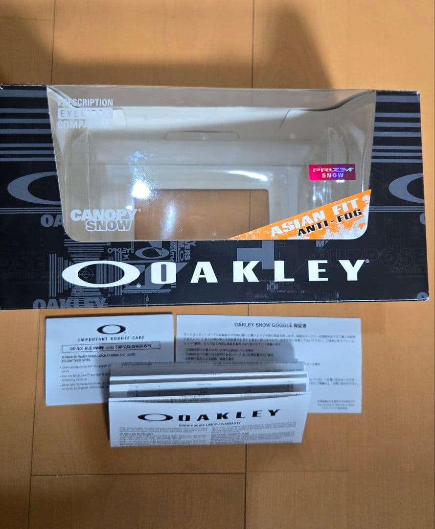 スキー・スノーボードアクセサリー OAKLEY CANOPY PRIZM ASIAN FIT