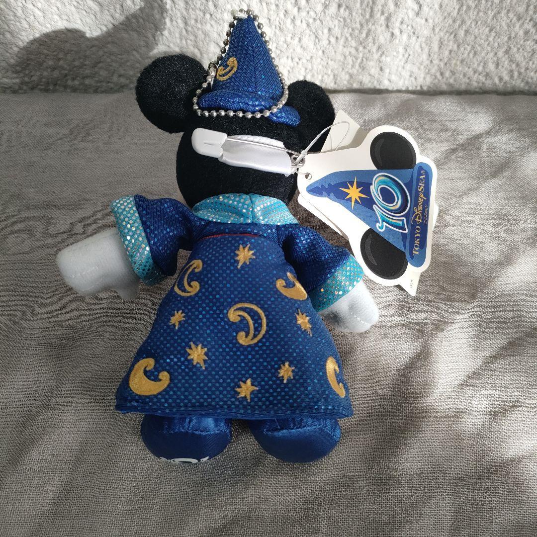 東京ディズニーシー10周年 　ぬいぐるみバッジ7点セットとストラップ