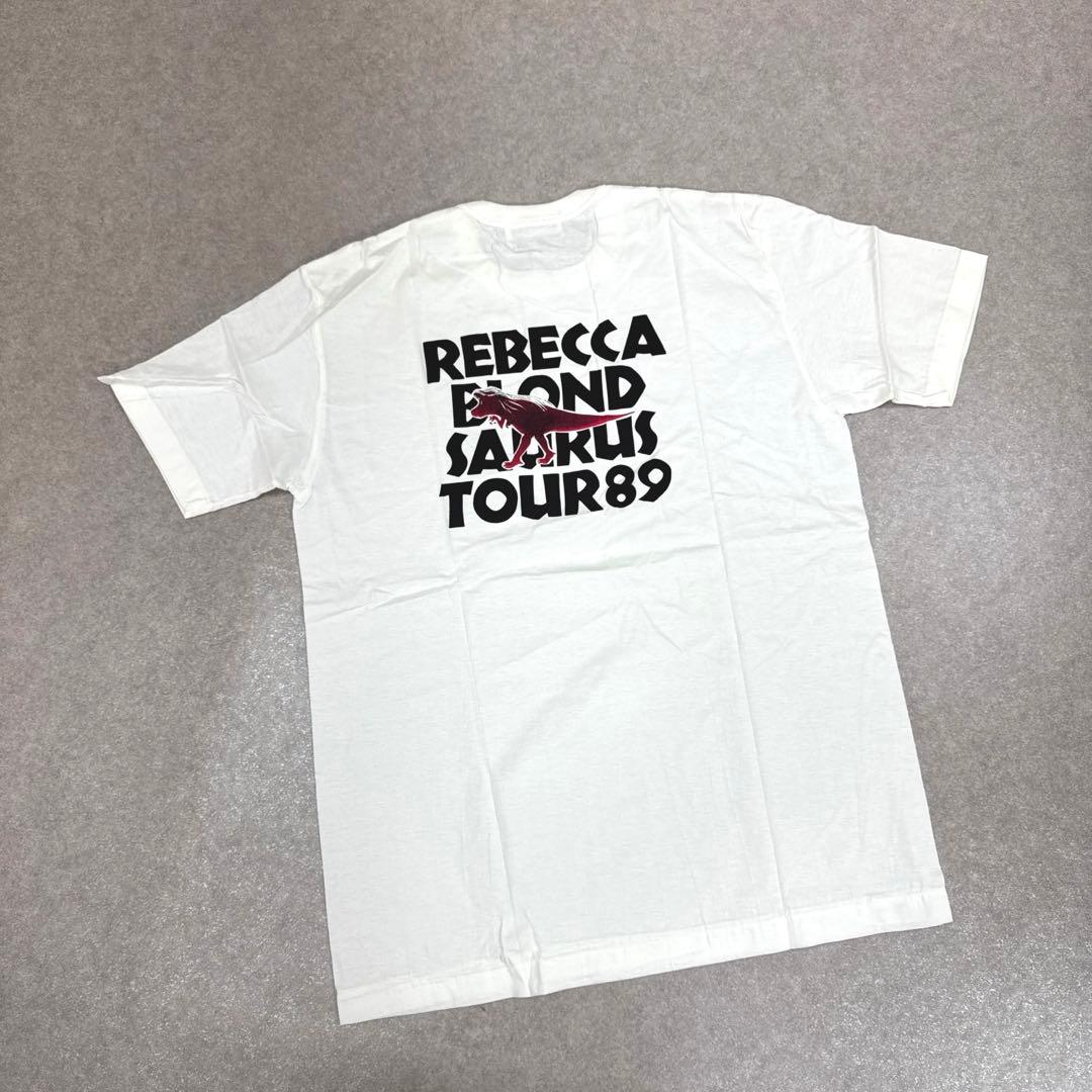 未使用 REBECCA BLOND SAURUS ツアーTシャツ '89