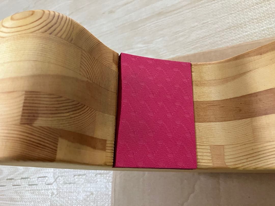 HEALMO バランスボード 木製 曲線デザイン