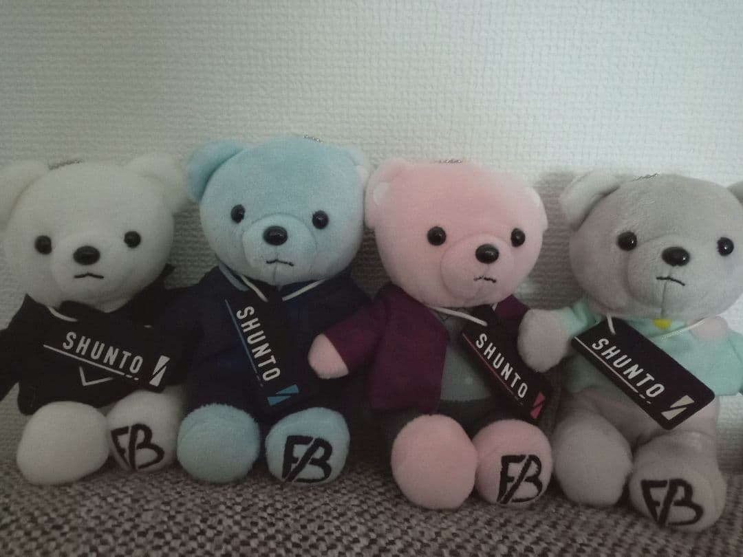 BE:FIRST シュント くま ぬいぐる 4個セット