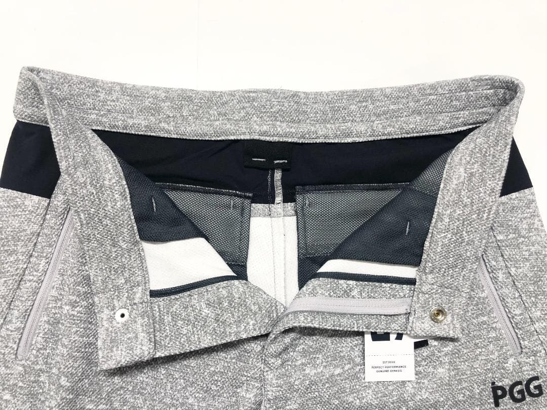 ○★新品未使用　PGG PEARLY GATES　ストレッチパンツ　5　グレー系