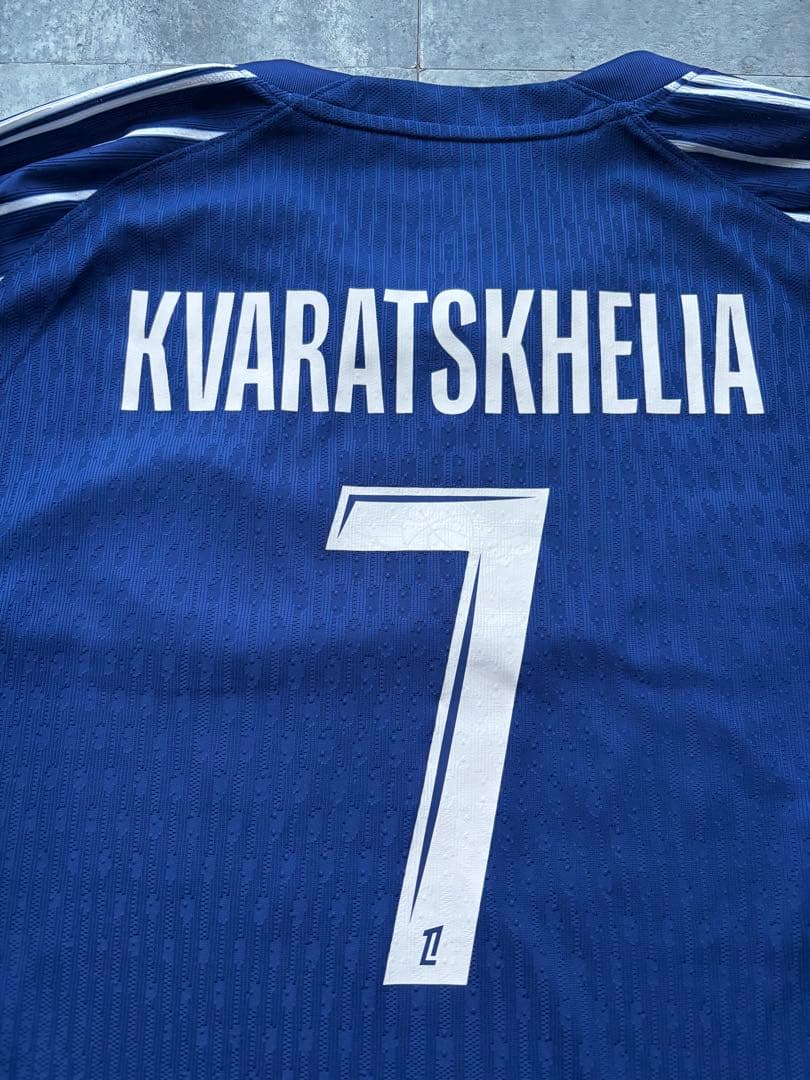 グヴァラツへリア　PSG ジョーダン　4th オーセンティックユニフォーム