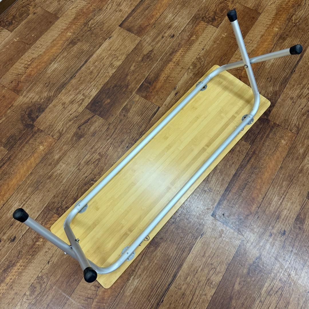 スノーピーク フォールディングシェルフロング竹 アウトドテーブル