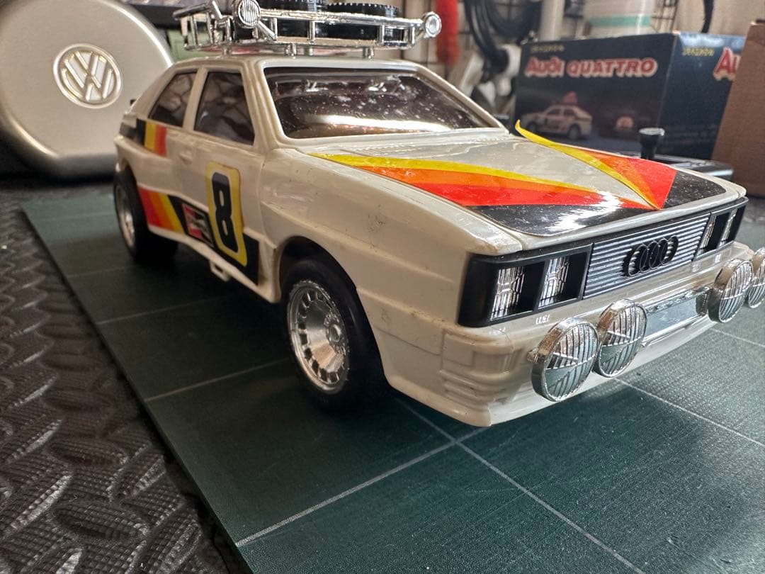 超激レア　レトロ　ラジコン　未使用 アウディクアトロ