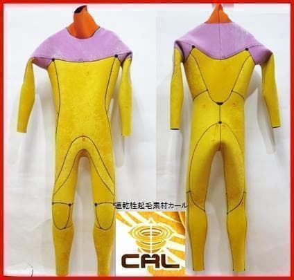 新品★5×3mm　ロングチェストジップ/セミドライ　MLサイズ　ウェットスーツ