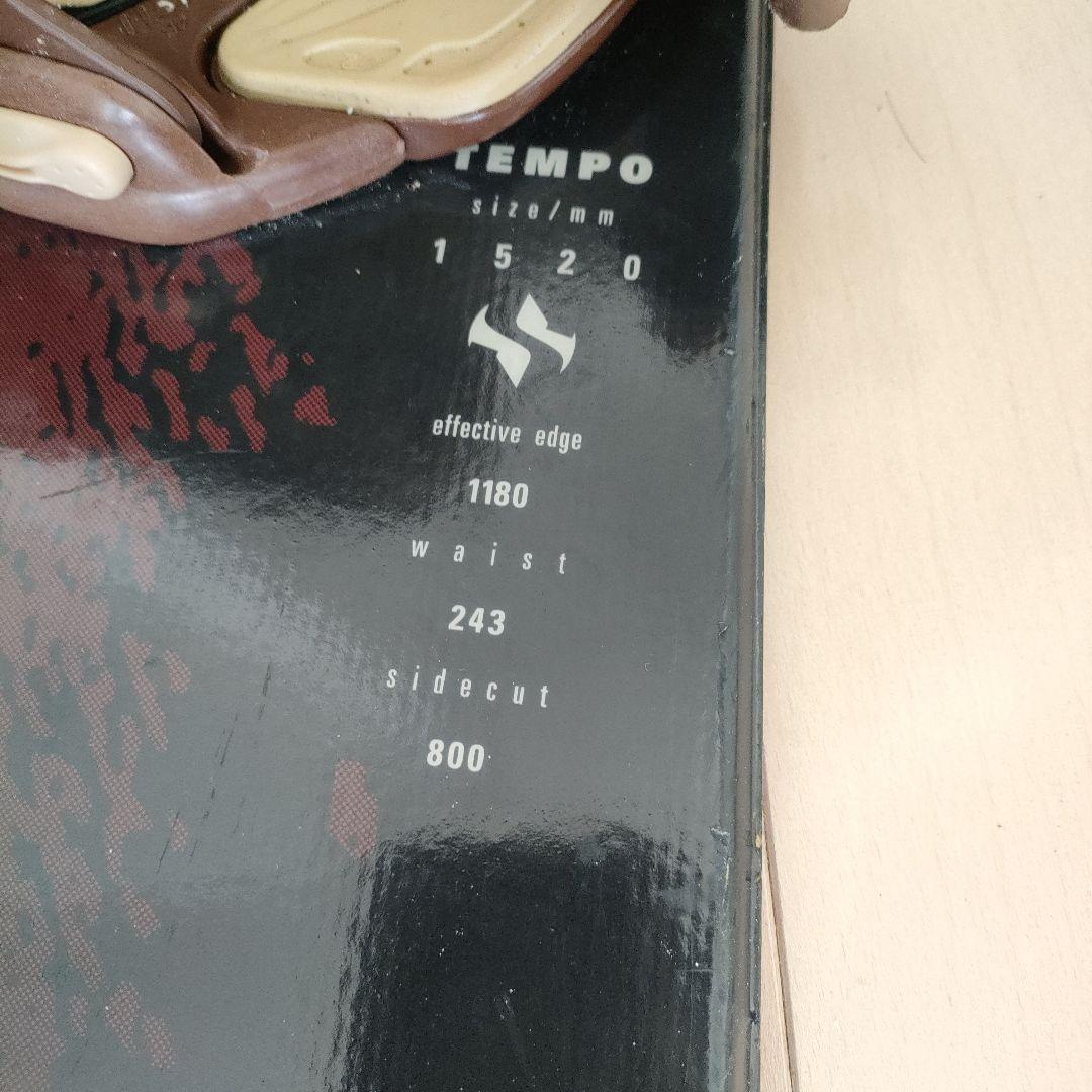 【すぐ滑れる】スノーボード＋FLUXバイン セット 初心者・女性向け 155cm