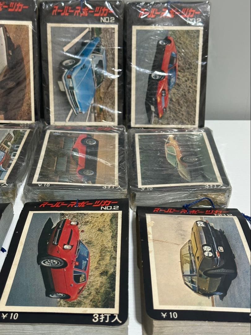 【最終値下】当時物 大量! アマダ スーパー スポーツカー カード ポラロイド