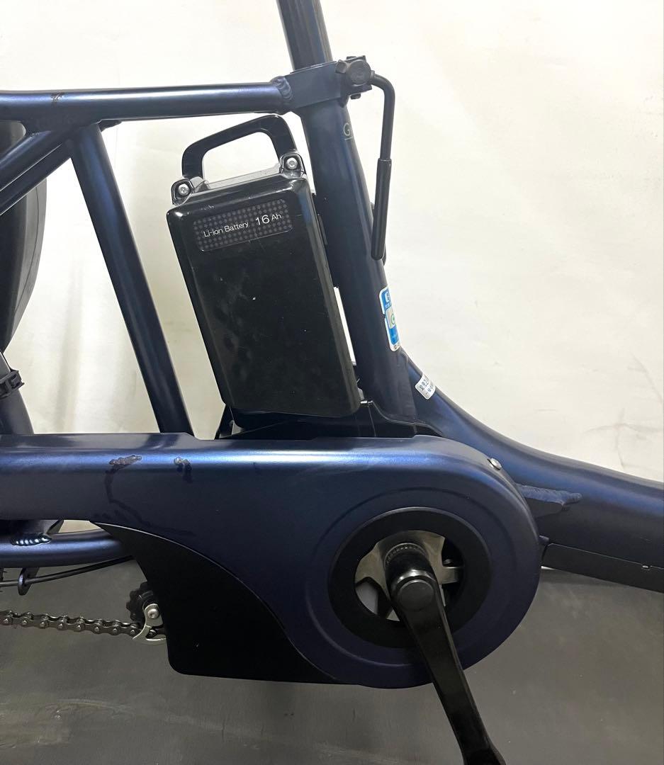 1年保証 新型　パナソニック　ギュット　gutto 紺色　電動アシスト自転車