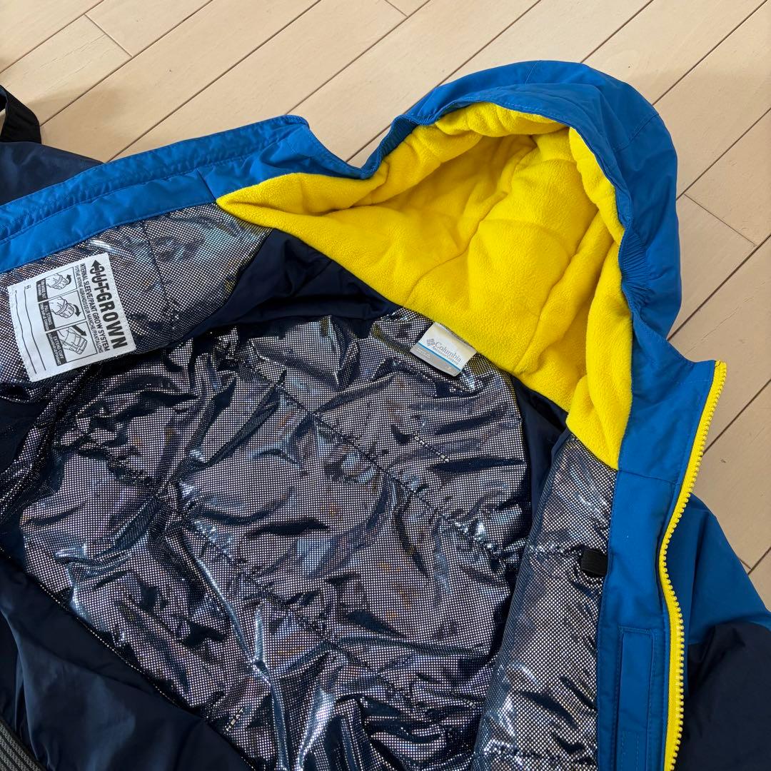 Columbia 子ども用スキーウェア 上下セットS（130〜140） 美品