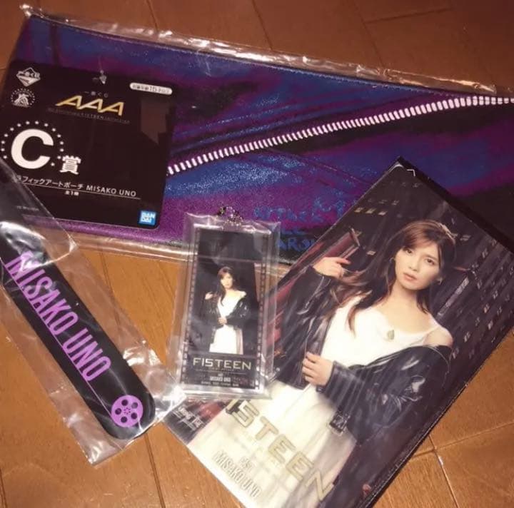 AAA 一番くじ F15TEEN セミコンプセット キャンバスボード ポーチ