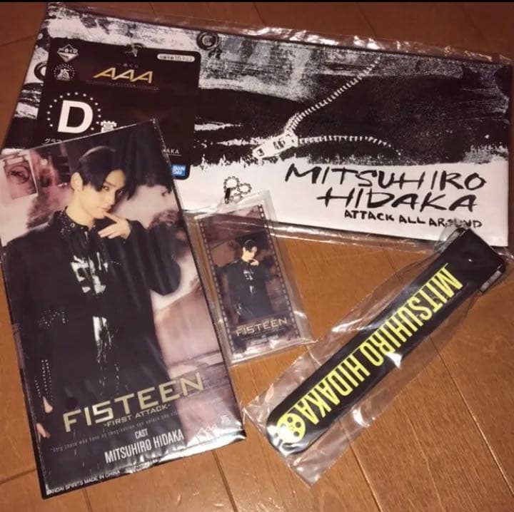 AAA 一番くじ F15TEEN セミコンプセット キャンバスボード ポーチ