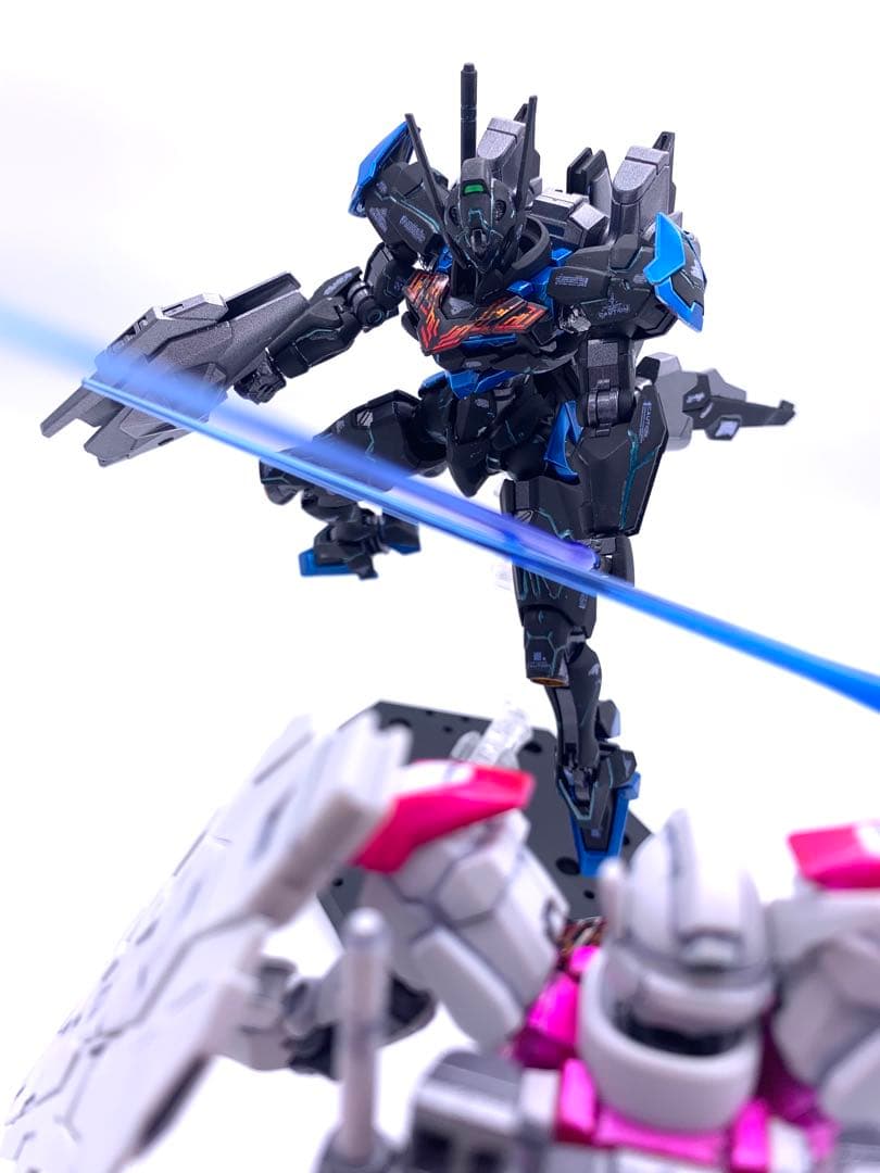 ガンプラ 【塗装済完成品】 HG 水星の魔女MSV風　ガンダムルブリス セット