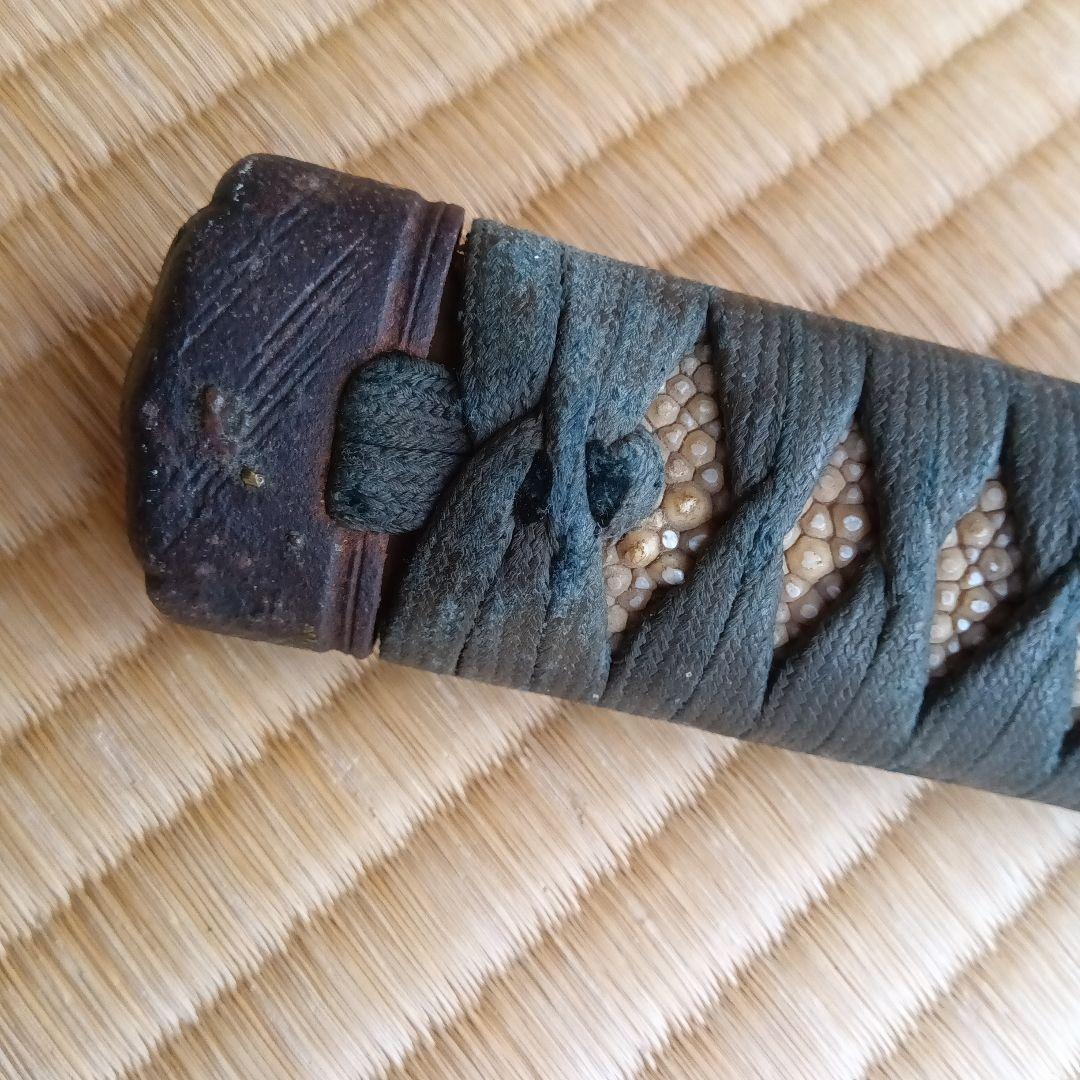 古い日本刀の柄「薩摩」？