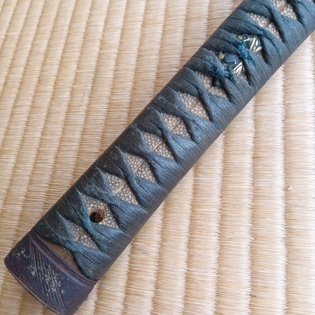 古い日本刀の柄「薩摩」？