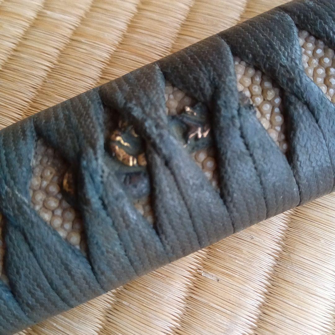 古い日本刀の柄「薩摩」？