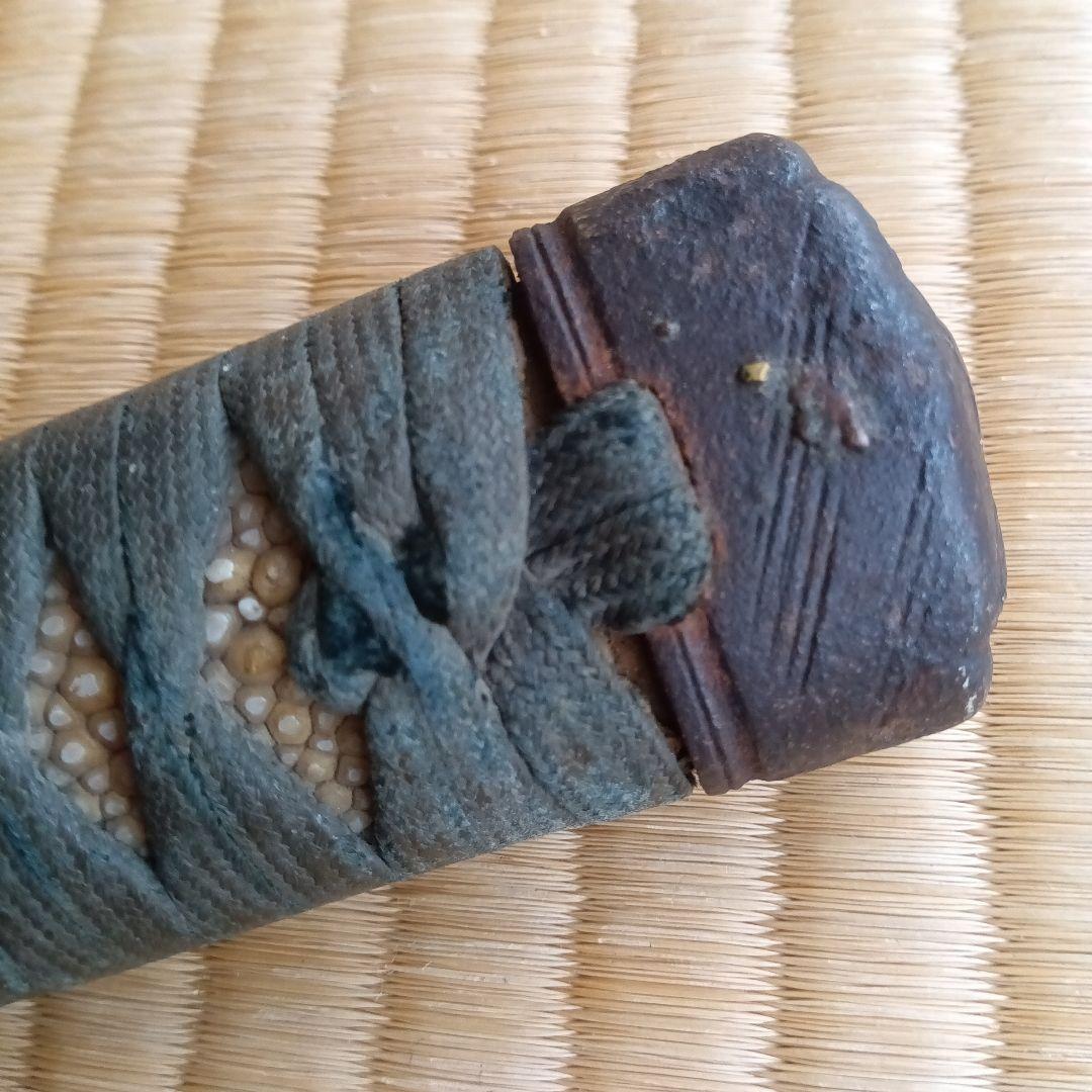 古い日本刀の柄「薩摩」？