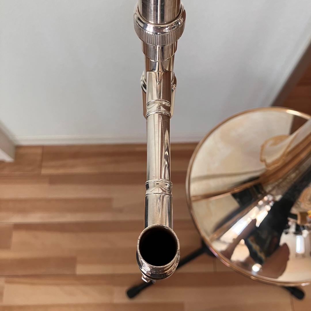 CONN 8H 太管テナートロンボーン コーン 銀メッキ ローズブラスベル