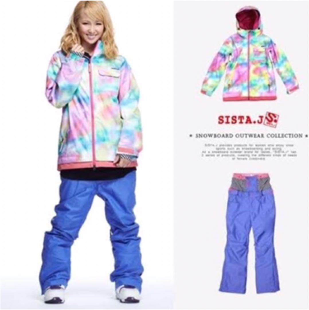 タグ付き 新品 スノボウェア マギー インスタグラマー 着用