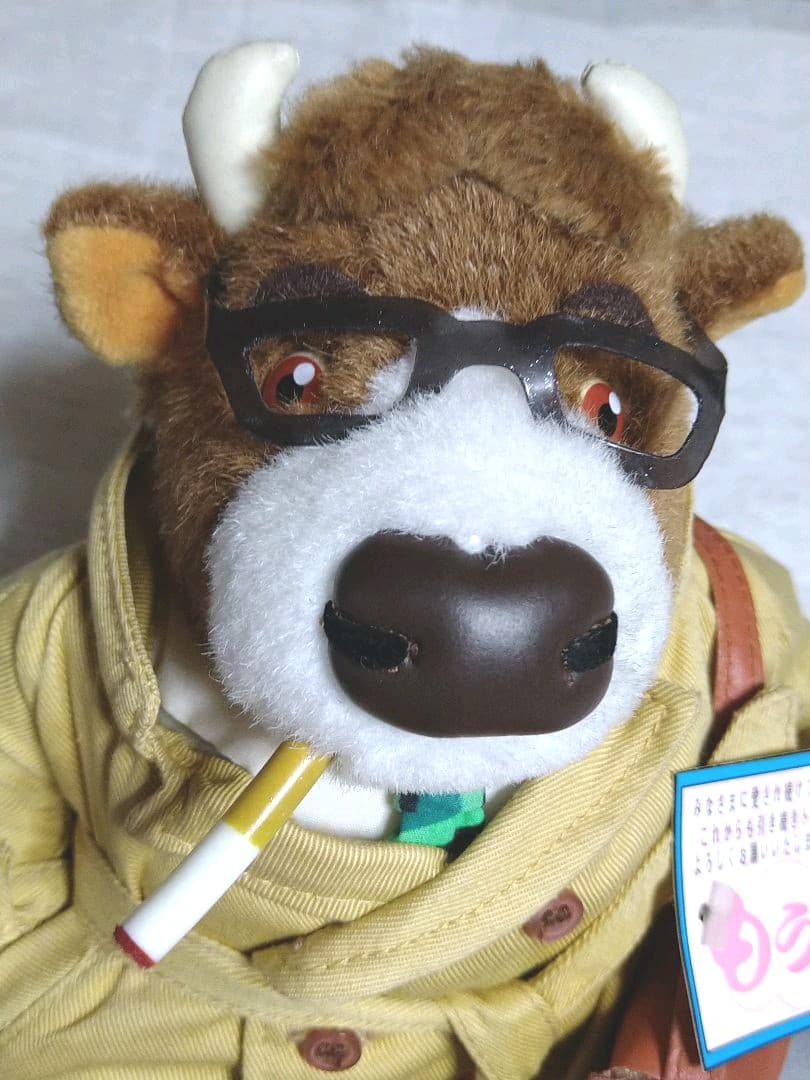 トヨタカローラ埼玉 35周年 もぅ太郎　ぬいぐるみ　牛　DOGMA　非売品　車