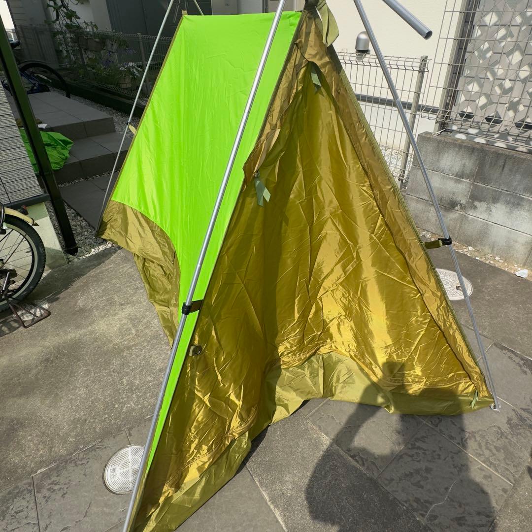 人気モンベル　ムーンライトテント3グリーンゆるキャン△志摩リン