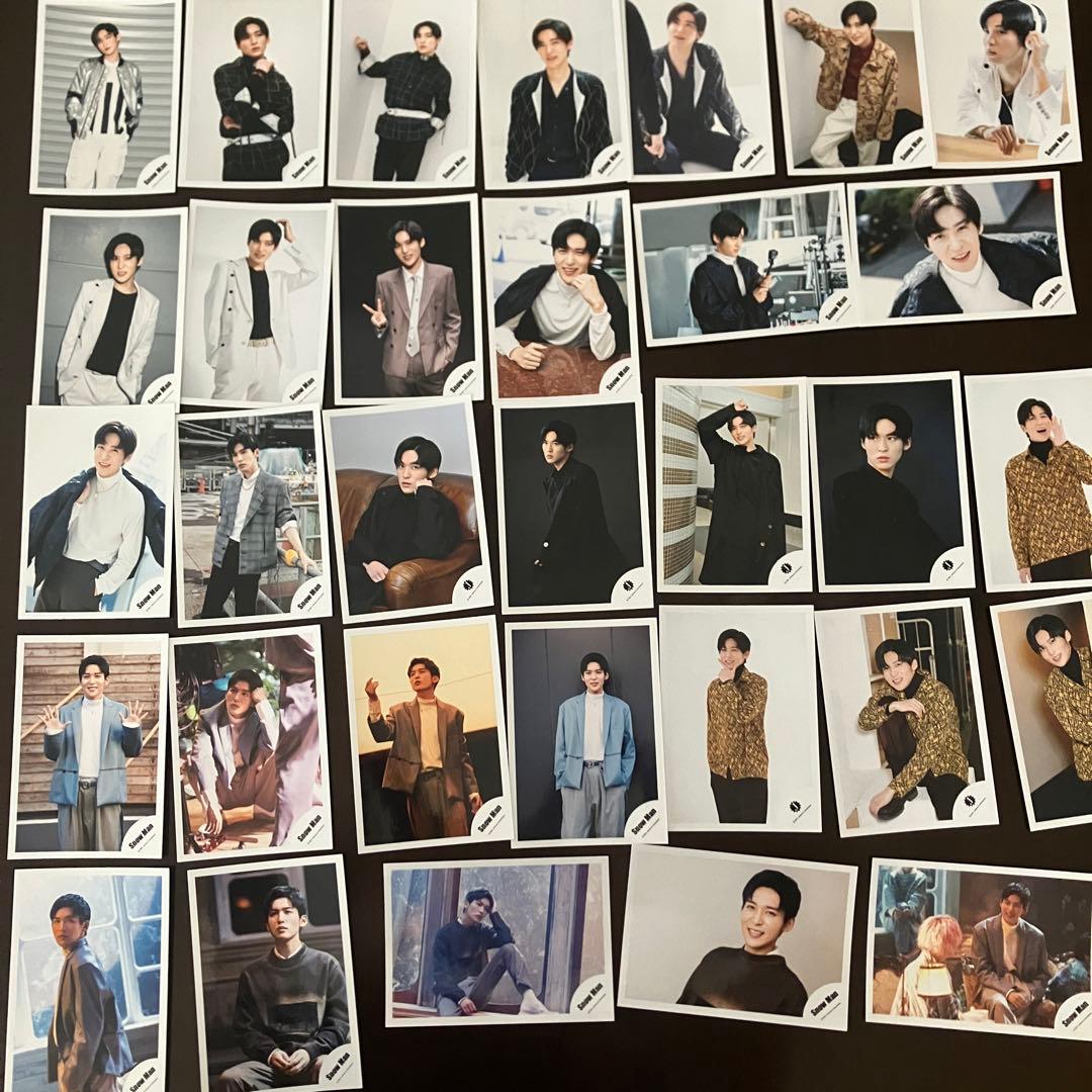 目黒蓮 個人写真 242枚まとめ売り Man