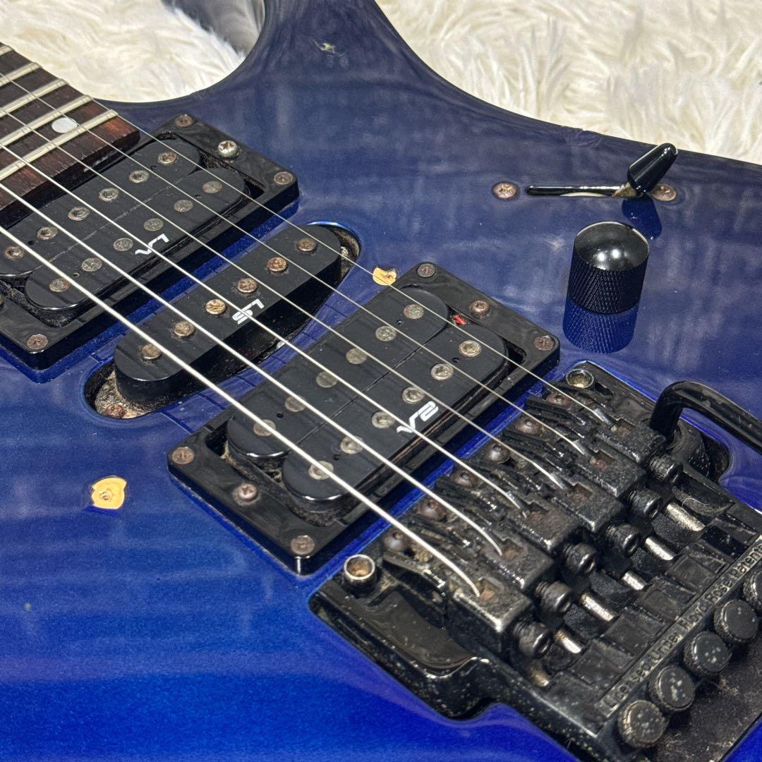 希少！IBANEZ RG570 Fシリアル 日本製 フジゲン ブルー系