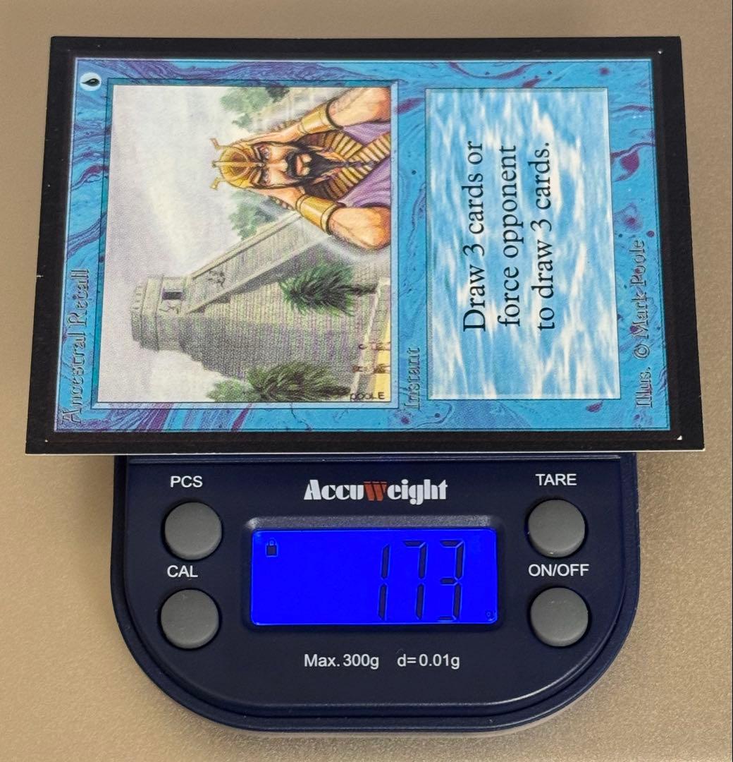 マジック：ザ・ギャザリング MTG Ancestral Recall [IE] SP